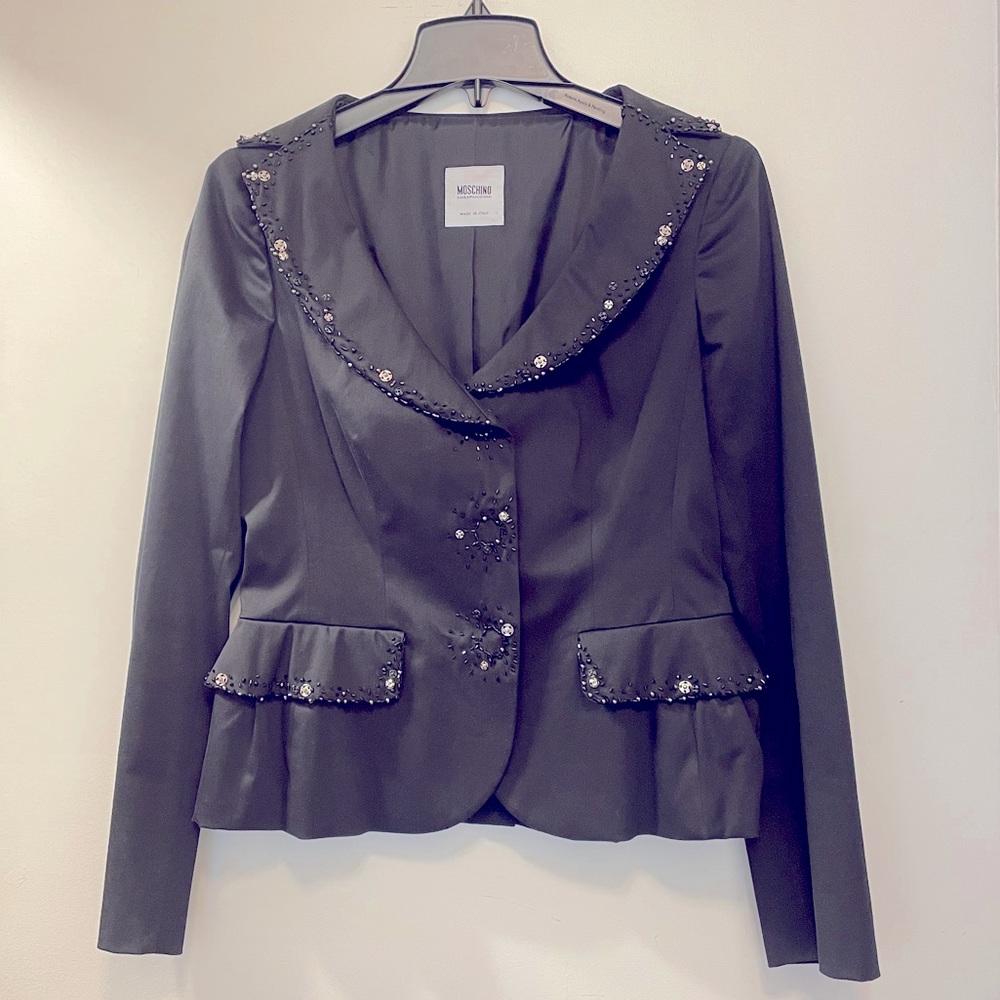 Moschino cheap and chic jacket and skirt size 4/6 small